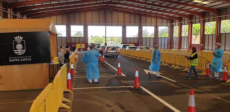 Nuevo punto de vacunación en Vecindario/TA.