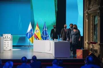 Ceremonia de entrega de los Premios Canarias y Medallas de Oro 2021/Acfi Press.