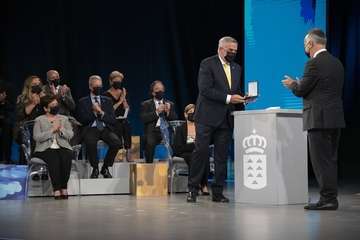 Ceremonia de entrega de los Premios Canarias y Medallas de Oro 2021/Acfi Press.