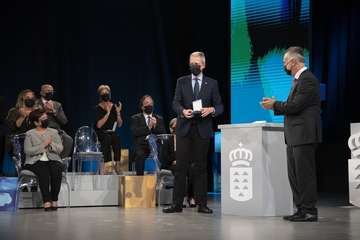 Ceremonia de entrega de los Premios Canarias y Medallas de Oro 2021/Acfi Press.