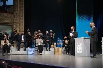Ceremonia de entrega de los Premios Canarias y Medallas de Oro 2021/Acfi Press.