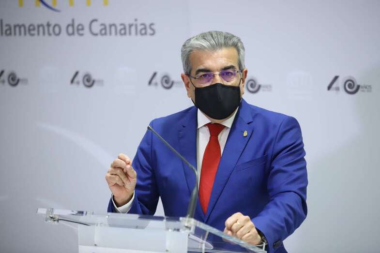Román Rodríguez, vicepresidente del Gobierno de Canarias/TA.