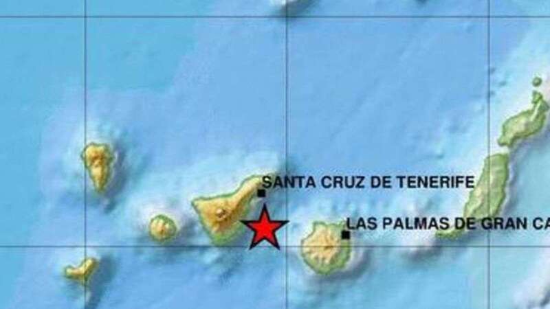 Punto donde se produjo el seísmo/IGN.