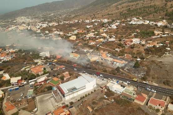 Incendio en La Palma/TA.