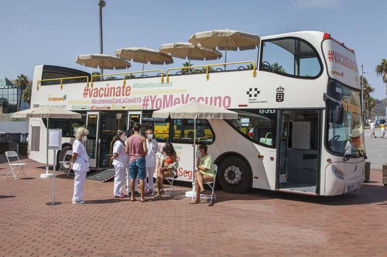 La Vacuguagua inició este sábado su recorrido por Gran Canaria/Acfi Press.