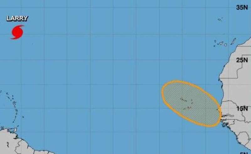 Mapa de la evolución del ciclón tropical/C7.