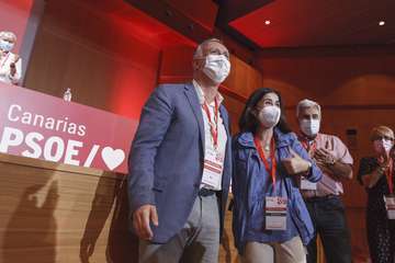 Ángel Víctor Torres anuncia su candidatura a la reelección como secretario general del PSOE canario/Acfi Press.