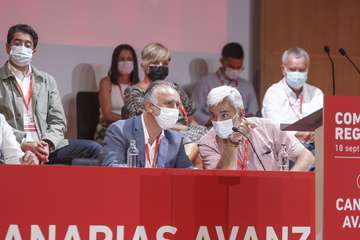 Ángel Víctor Torres anuncia su candidatura a la reelección como secretario general del PSOE canario/Acfi Press.