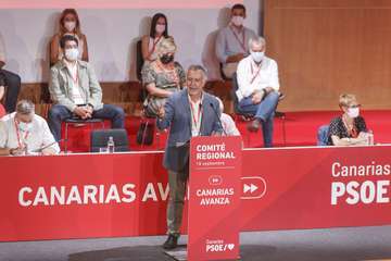 Ángel Víctor Torres anuncia su candidatura a la reelección como secretario general del PSOE canario/Acfi Press.