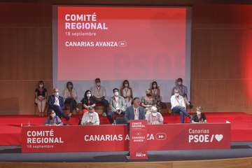Ángel Víctor Torres anuncia su candidatura a la reelección como secretario general del PSOE canario/Acfi Press.