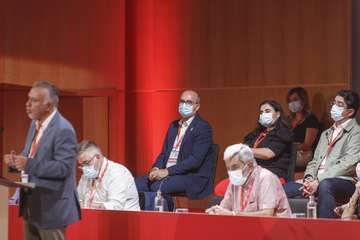 Ángel Víctor Torres anuncia su candidatura a la reelección como secretario general del PSOE canario/Acfi Press.