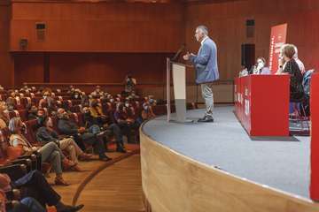 Ángel Víctor Torres anuncia su candidatura a la reelección como secretario general del PSOE canario/Acfi Press.