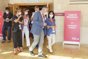 Ángel Víctor Torres anuncia su candidatura a la reelección como secretario general del PSOE canario/Acfi Press.