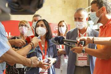 Ángel Víctor Torres anuncia su candidatura a la reelección como secretario general del PSOE canario/Acfi Press.