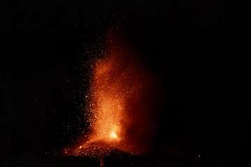 Erupción volcánica en La Palma, jornada del 22 de septiembre de 2021/Acfi Press.