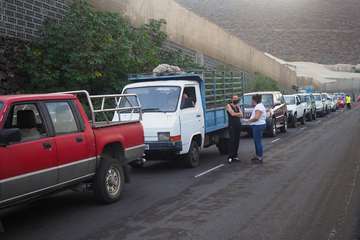 Erupción volcánica en La Palma, jornada del 22 de septiembre de 2021/Acfi Press.