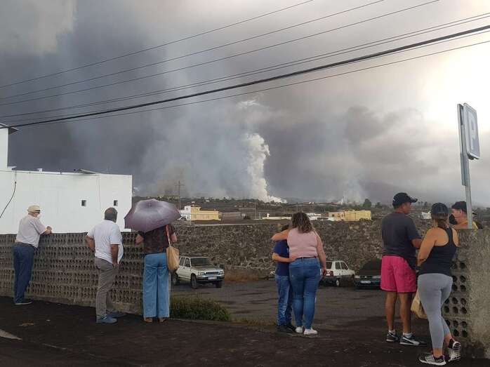 Erupción volcánica de La Palma/TA.