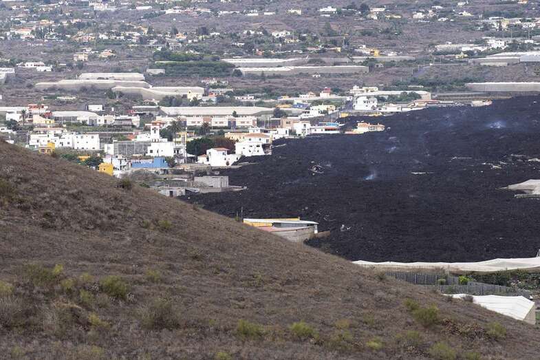 Colada en la zona de La Laguna/Acfi Press.