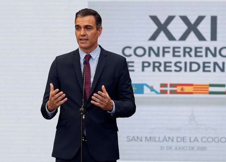 El presidente del Gobierno de España, Pedro Sánchez/TA.