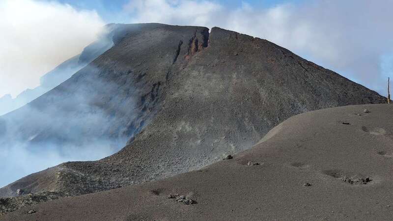 Imagen de la erupción/IGME.