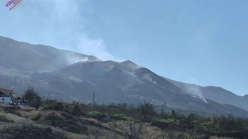 El nuevo volcán de La Palma, en Cumbre Vieja/Involcan.