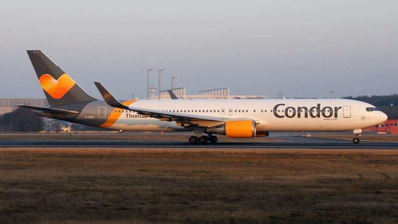 Imagen de archivo de un avión de la compañía Condor/TA.