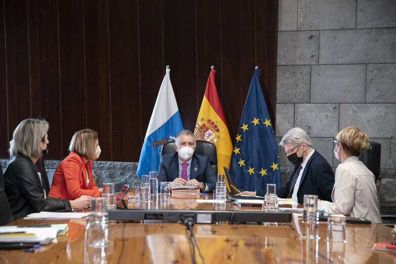 Reunión del Consejo de Gobierno de Canarias de este jueves/Acfi Press.