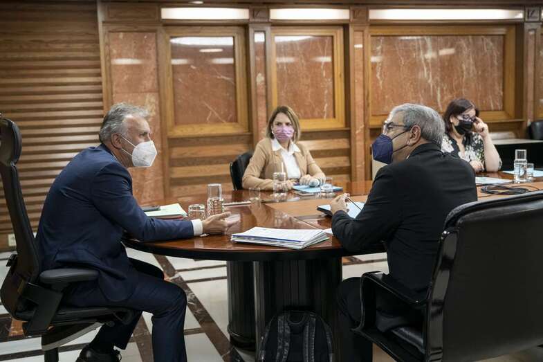 Reunión del Consejo de Gobierno de Canarias de este jueves/Acfi Press.