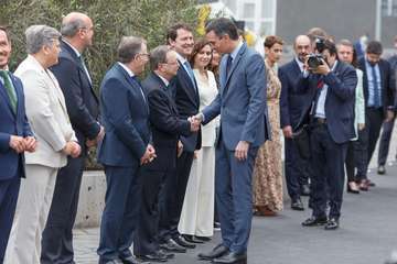  Sánchez y autonomías pactan en La Palma que habrá medidas fiscales para bajar la energía/Acfi Press.