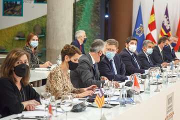  Sánchez y autonomías pactan en La Palma que habrá medidas fiscales para bajar la energía/Acfi Press.