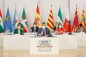  Sánchez y autonomías pactan en La Palma que habrá medidas fiscales para bajar la energía/Acfi Press.