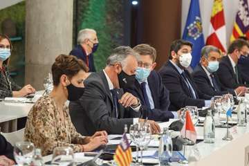  Sánchez y autonomías pactan en La Palma que habrá medidas fiscales para bajar la energía/Acfi Press.