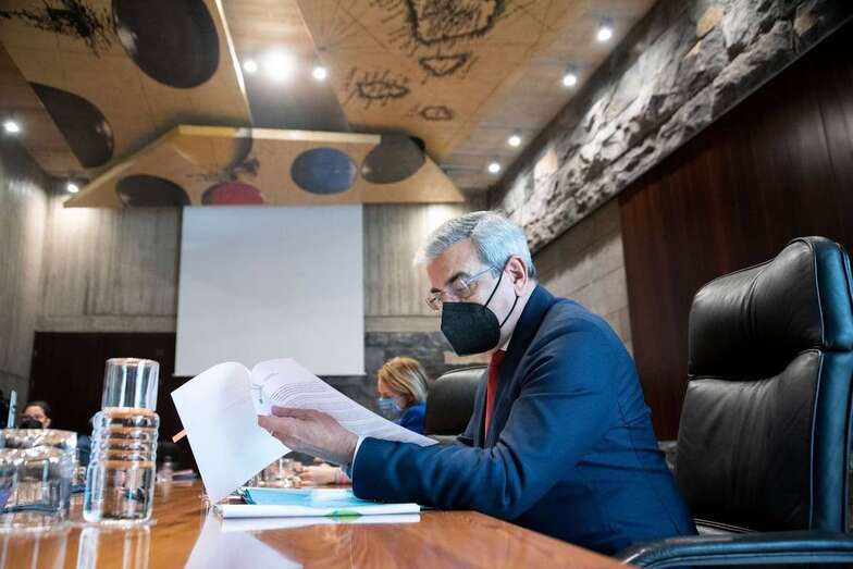 Román Rodríguez, vicepresidente del Gobierno de Canarias/TA.