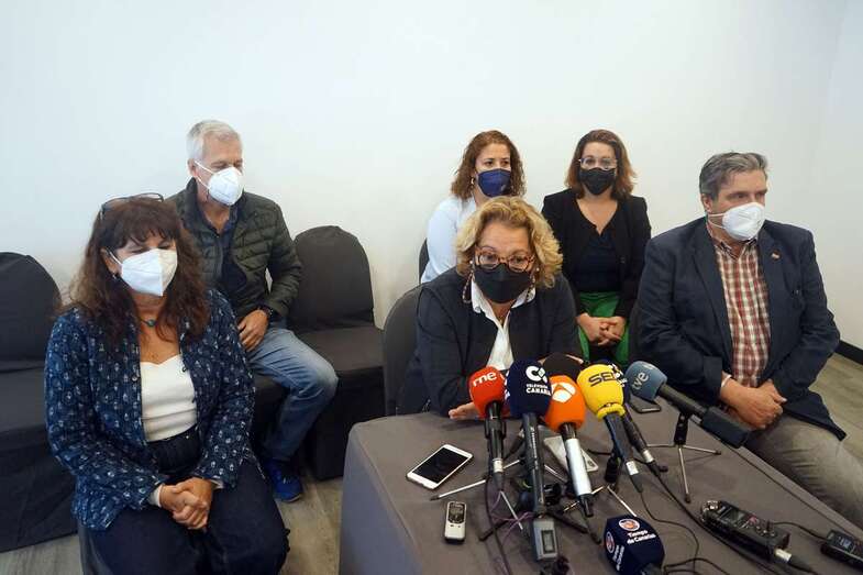 Rueda de prensa de Meri Pita/Acfi Press.