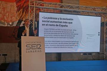 Fernando Clavijo, protagonista de un nuevo encuentro de SER Canarias/Acfi Press y TA.