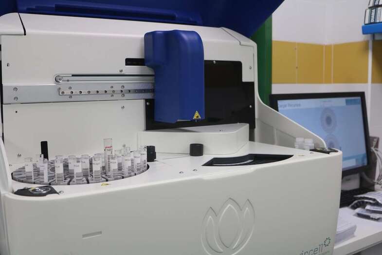 Imagen de archivo de unas pruebas de diagnóstico de viruela del mono / TA