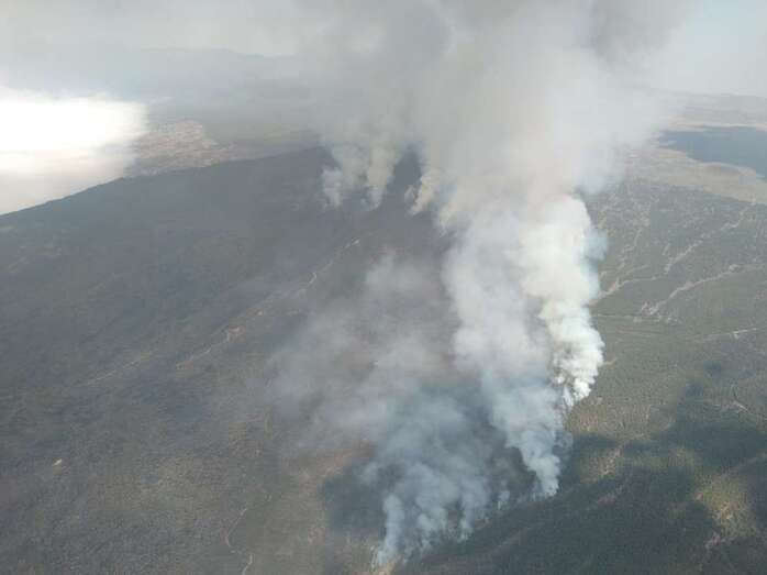 Imagen del incendio/TA.
