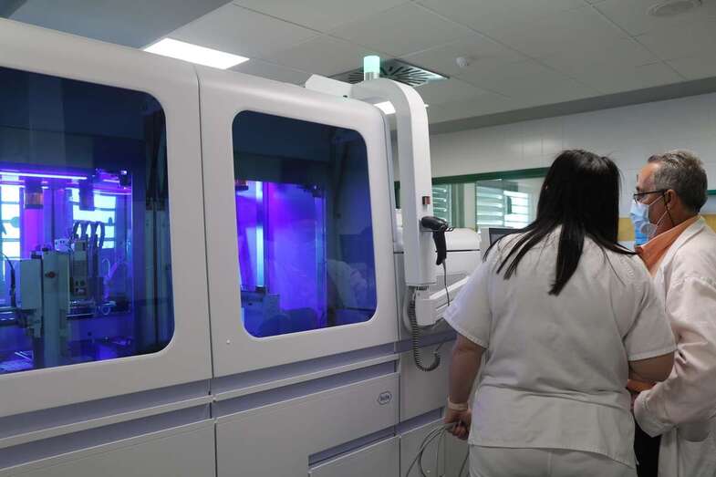 Imagen de archivo de unas pruebas de diagnóstico de la viruela del mono / TA