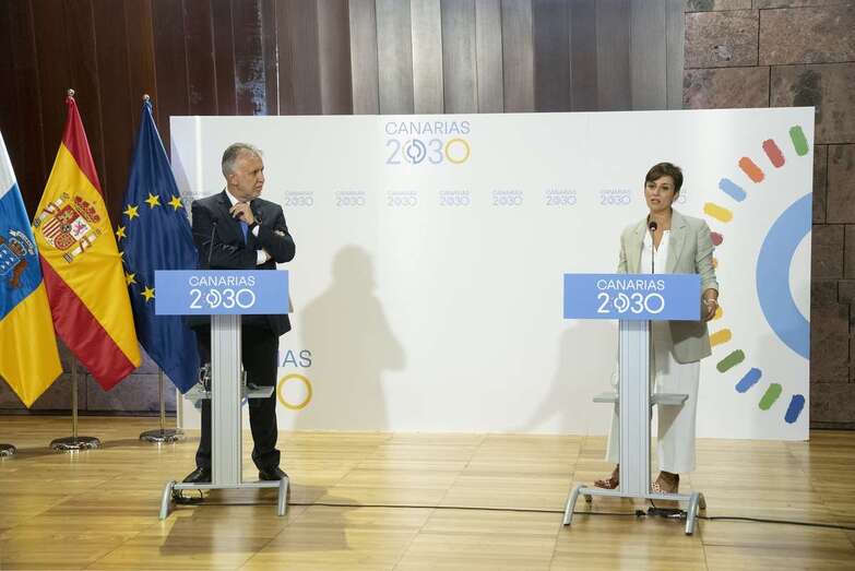 Rueda de prensa en Madrid para dar cuenta de las transferencias en materia de Costas/TA.