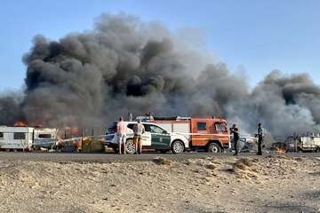  Se declara un incendio en la zona de autocaravanas de Punta de Jandía/Fuerteventura Emergencias.
