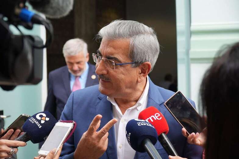 Román Rodríguez, vicepresidente y consejero de Hacienda del Gobierno de Canarias/TA.