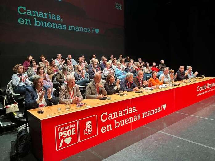 Reunión de este sábado del comité regional de los socialistas canarios/TA.
