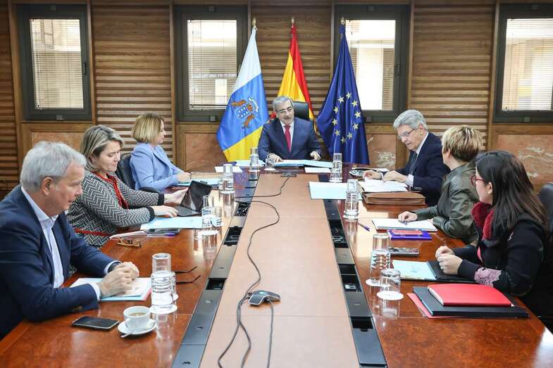 Reunión del Consejo de Gobierno de Canarias de este jueves/TA.