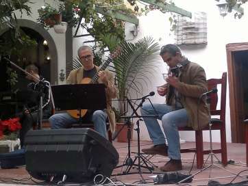 Un momento de la presentación del disco (Foto TA)