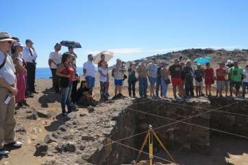 Imagen de archivo de una visita a Tufia (TA)