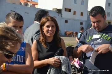 Carmen Hernández, líder de NC en Telde (Foto Antonio Alí)