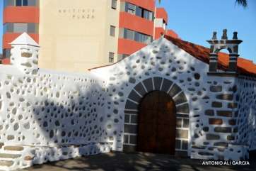 Estado en que ha quedado la ermita (Foto Antonio Alí)