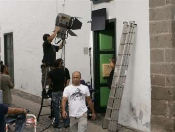 Rodaje en Telde la película 