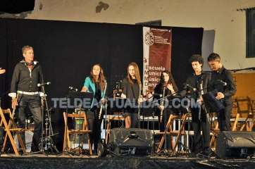 Imagen de archivo de un concierto de alumnos del aula de Flauta (Foto TA)