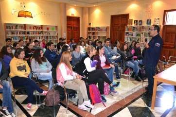 Momento del encuentro (Foto Daniel Ojeda)